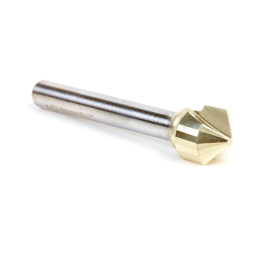 Amana Tool - 45781 - 108D.090" V ACM ZrN 1/4 SHANK