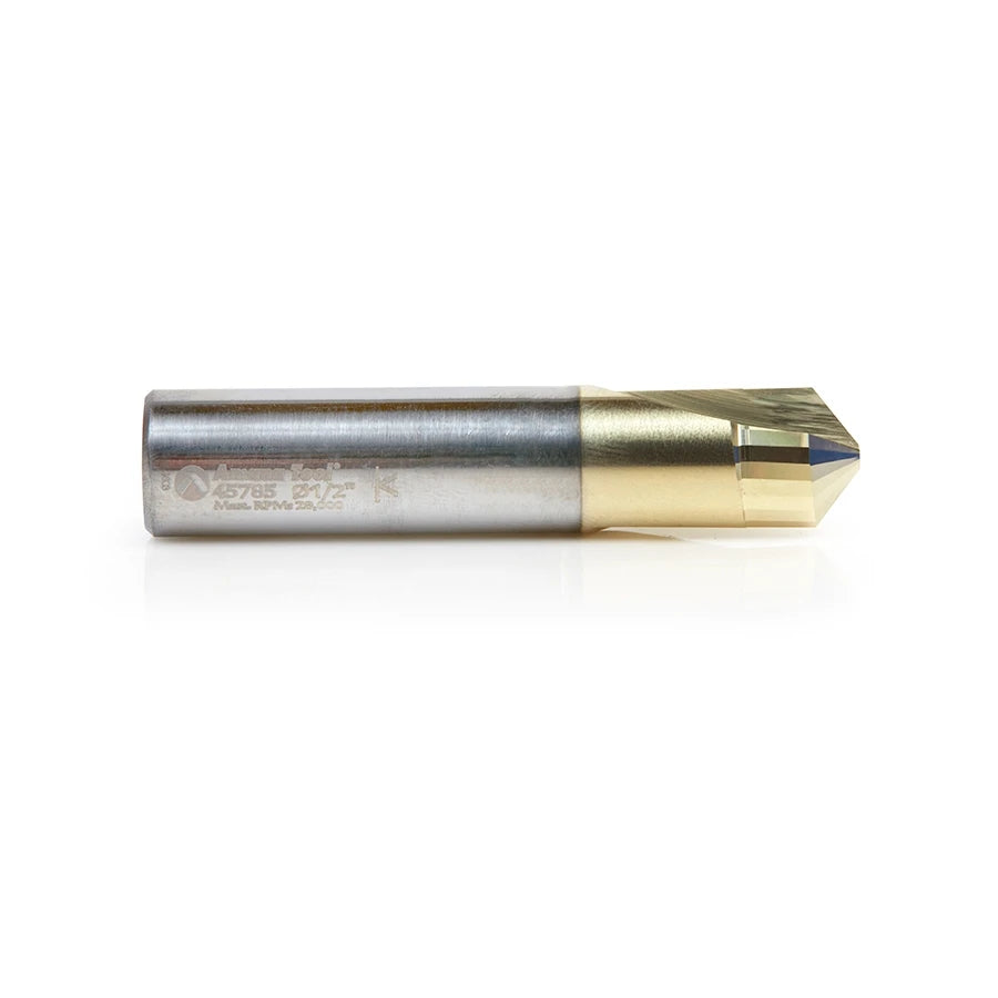 Amana Tool - 45785 - 108D.090" V ACM ZrN 1/2 SHANK