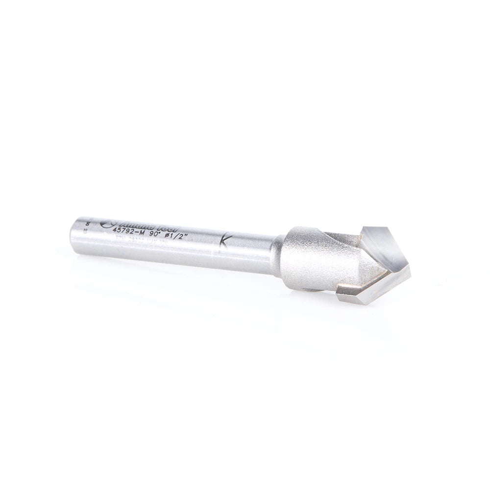 Amana Tool - 45792-M - 90D .090 V ACM FOLDING 6mm SHK