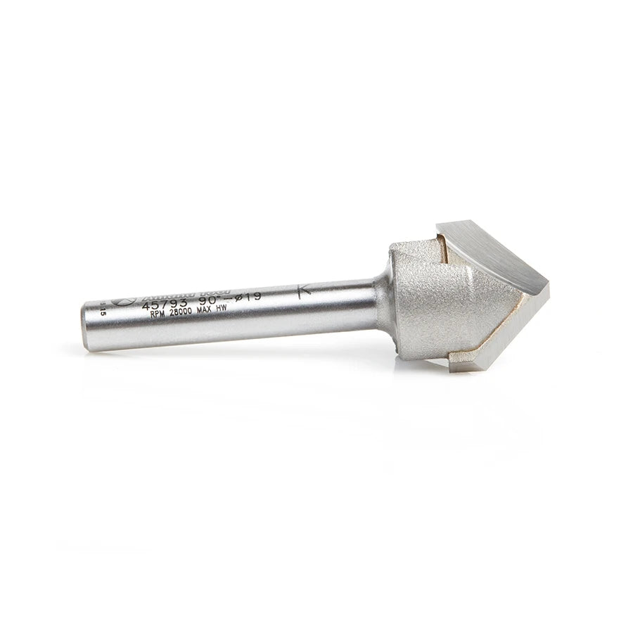 Amana Tool - 45793 - 90D .090 V ACM FOLDING 1/4 SHK