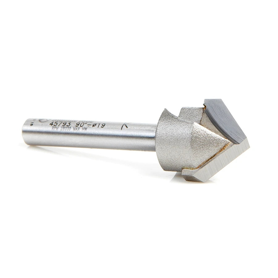 Amana Tool - 45793 - 90D .090 V ACM FOLDING 1/4 SHK