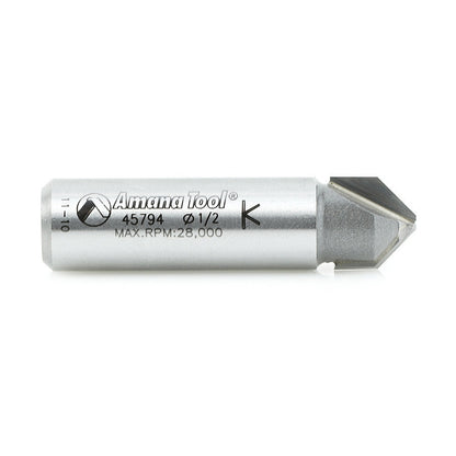 Amana Tool - 45794 - 90D .090 V ACM FOLDING 1/2 SHK