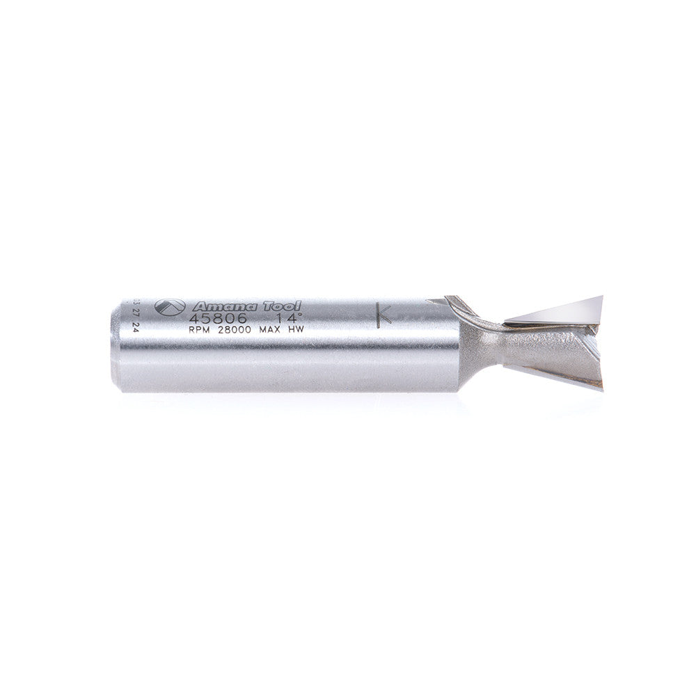 Amana Tool - 45806 - DOVETAIL 1/2 DIA 1/2 SHANK