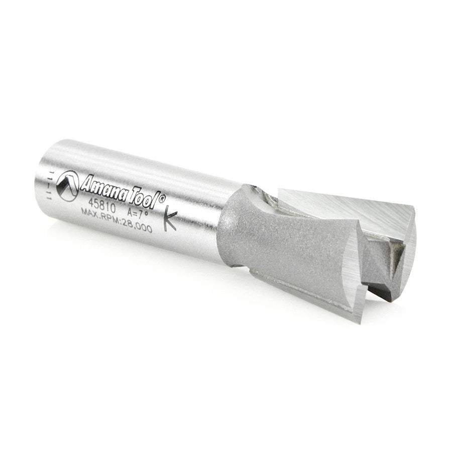 Amana Tool - 45810 - DOVETAIL 3/4 DIA 1/2 SHANK