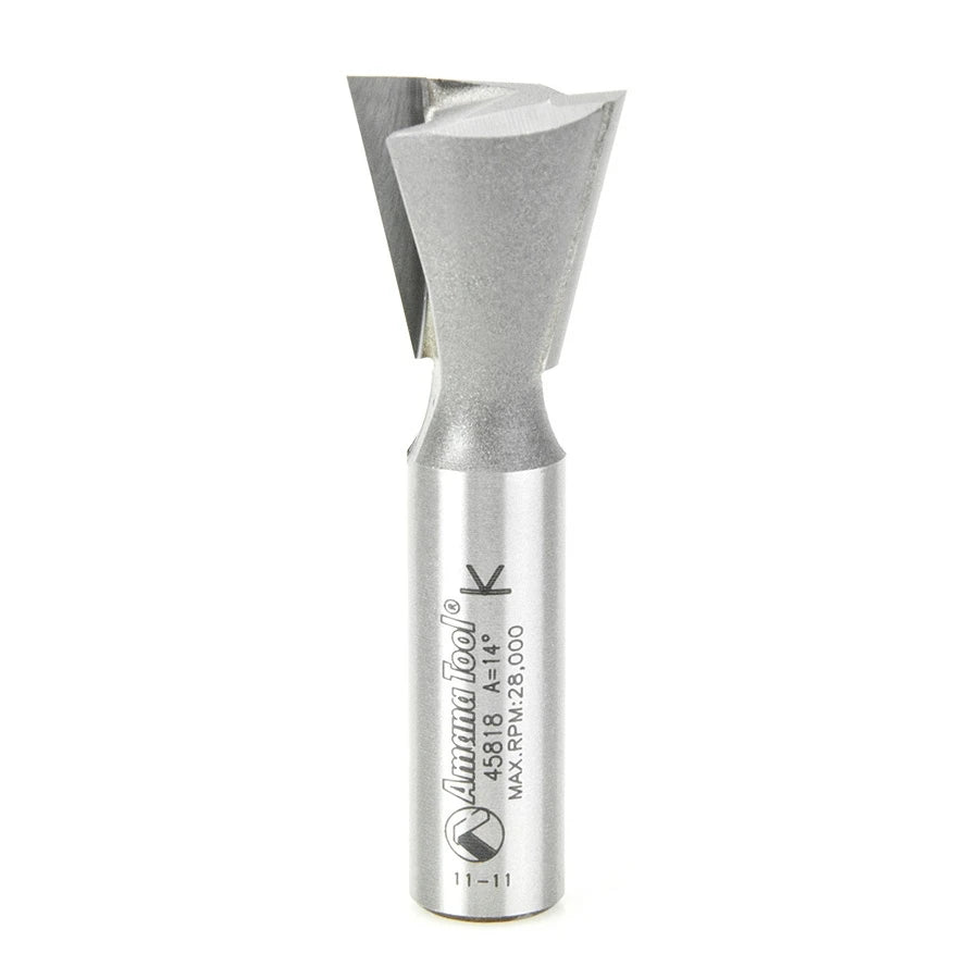 Amana Tool - 45818 - DOVETAIL 7/8 DIA 1/2 SHANK