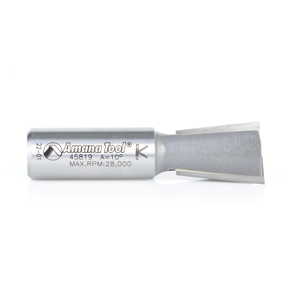 Amana Tool - 45819 - GUITAR DOVETAIL 3/4 DIA 1/2 SK