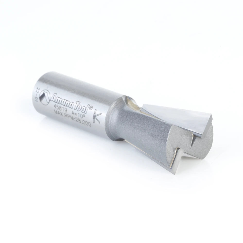 Amana Tool - 45819 - GUITAR DOVETAIL 3/4 DIA 1/2 SK