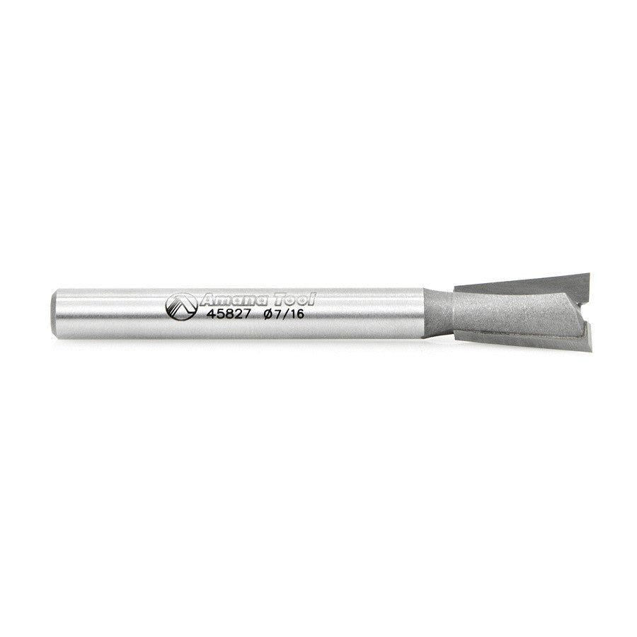 Amana Tool - 45827 - DOVETAIL 7/16 DIA 1/4 SHANK