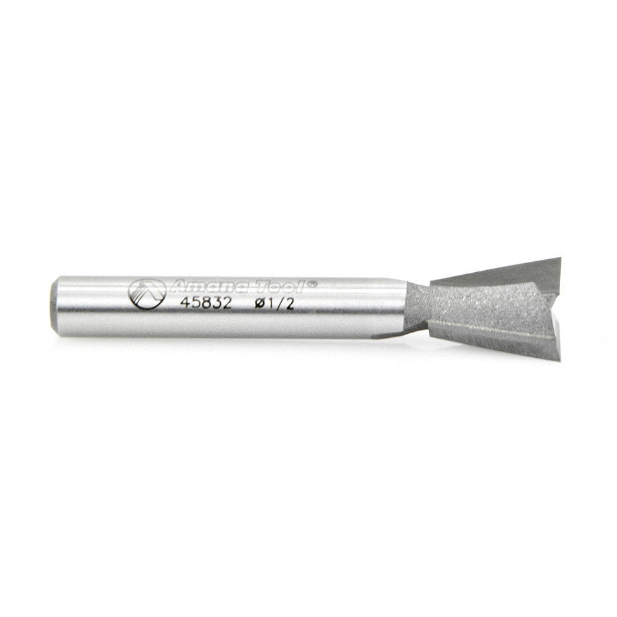 Amana Tool - 45832 - DOVETAIL 1/2  DIA 1/4 SHANK