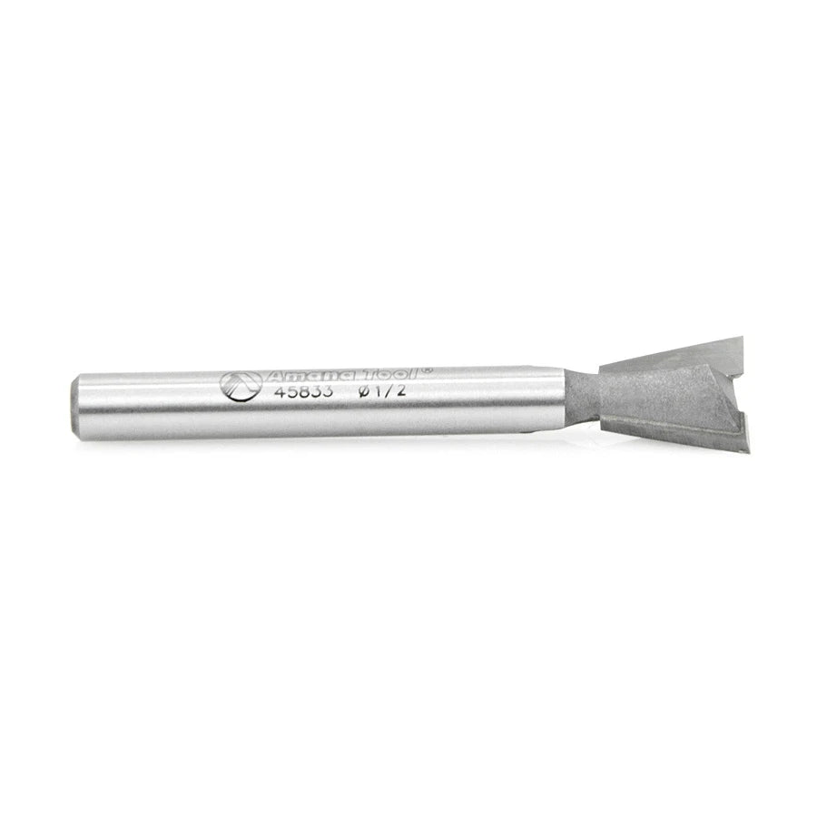 Amana Tool - 45833 - DOVETAIL 1/2  DIA 1/4 SHANK
