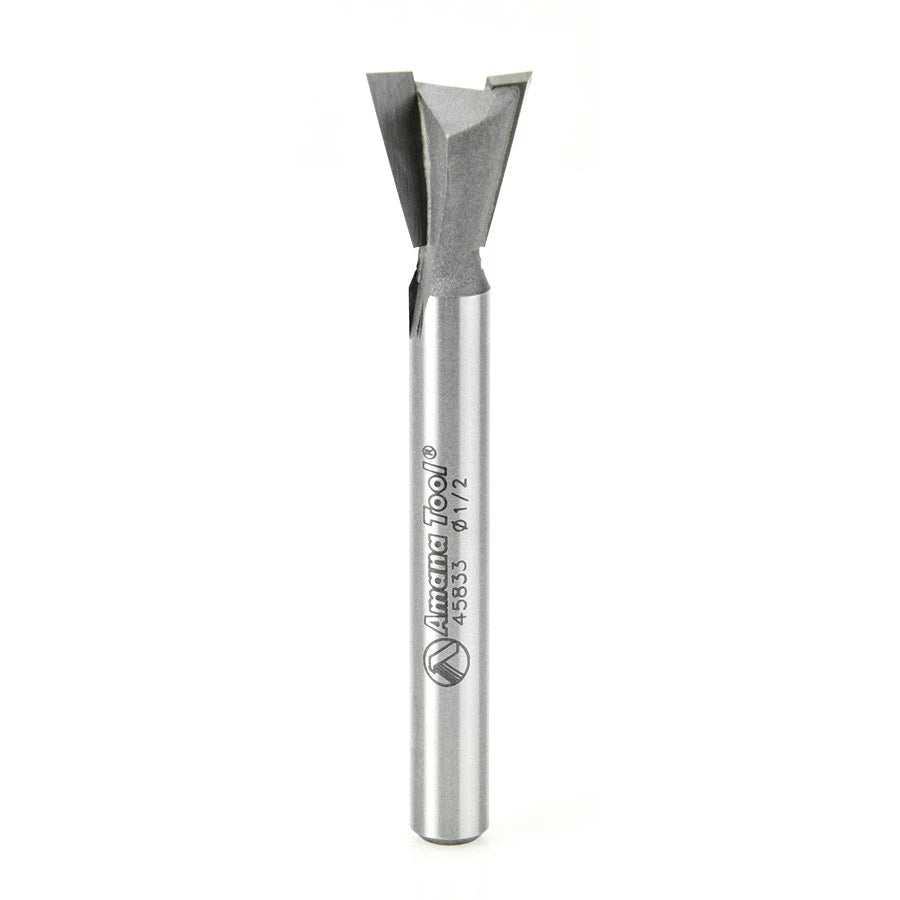 Amana Tool - 45833 - DOVETAIL 1/2  DIA 1/4 SHANK
