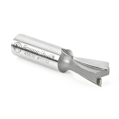 Amana Tool - 45838 - DOVETAIL 17/32" DIA 1/2 SHANK