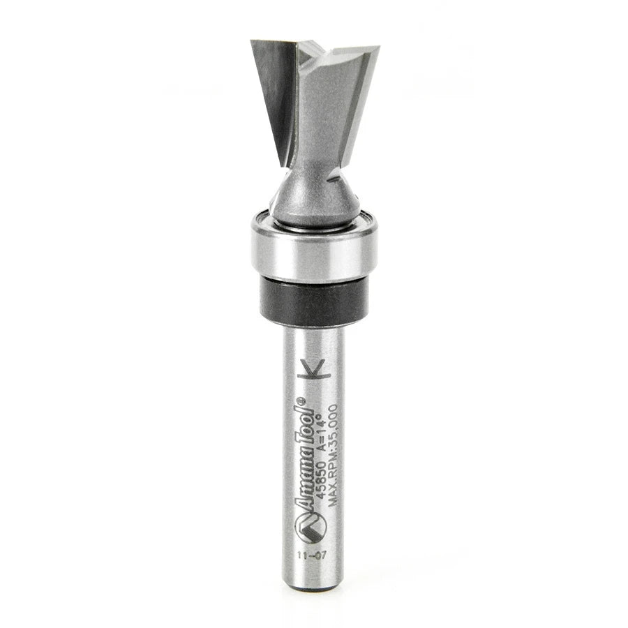 Amana Tool - 45850 - DOVETAIL 1/2 DIA W/UPPER BB