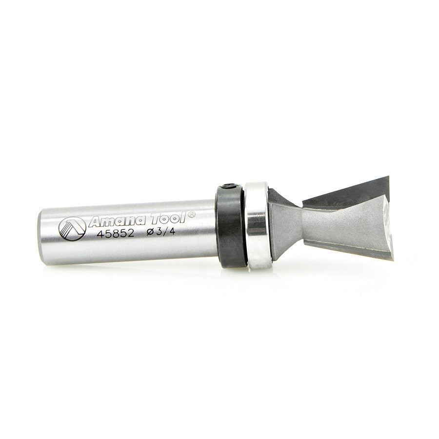 Amana Tool - 45852 - DOVETAIL 3/4 DIA W/UPPER BB