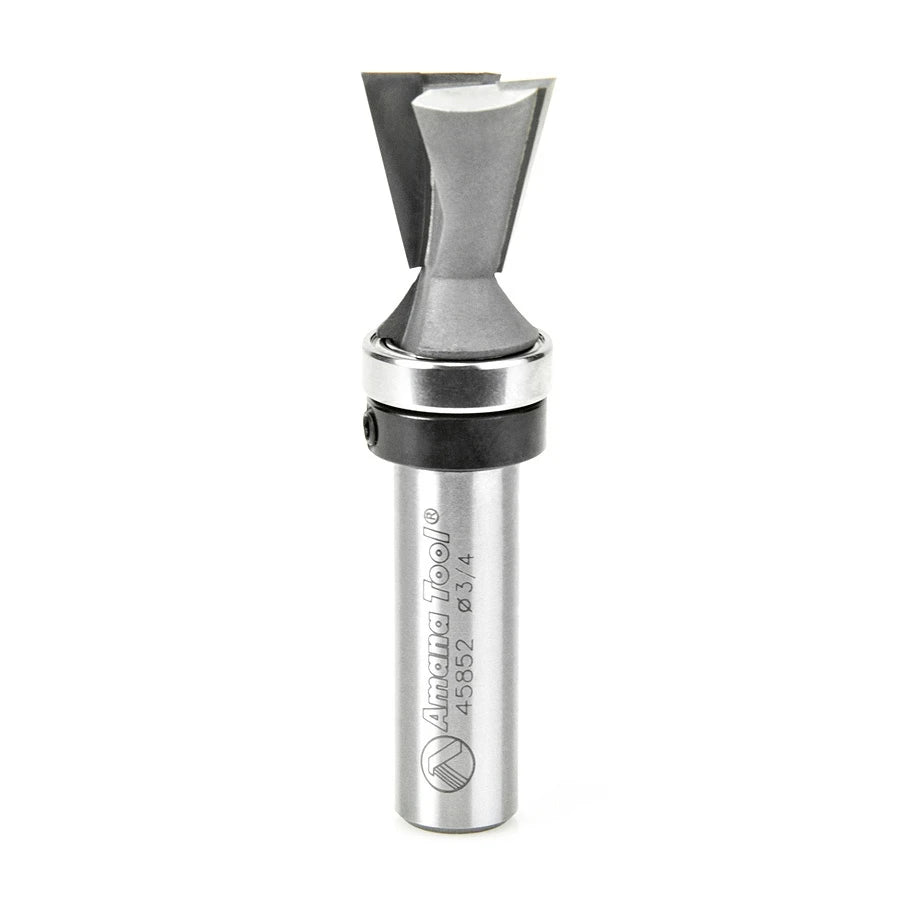 Amana Tool - 45852 - DOVETAIL 3/4 DIA W/UPPER BB