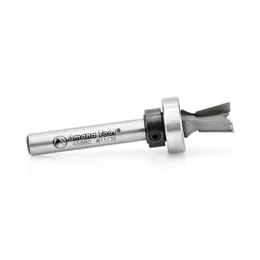 Amana Tool - 45880 - 7 DEGREE KELLER DOVETAIL BIT