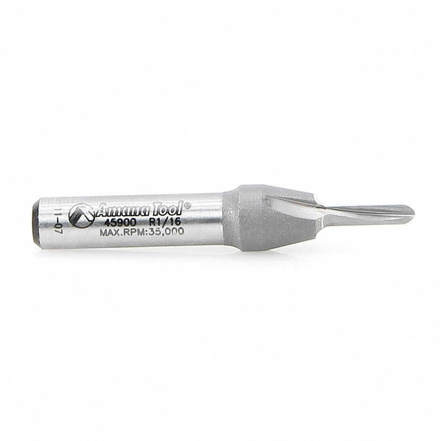Amana Tool - 45900 - CORE BOX 1/16 RADIUS 1/4 SHANK