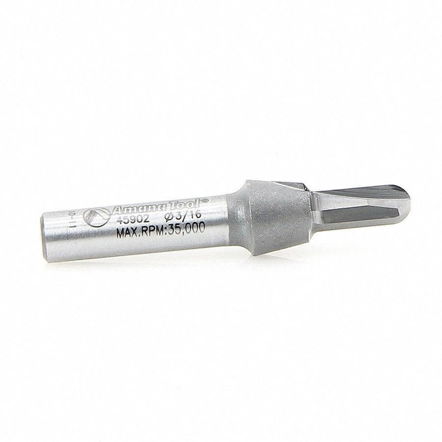 Amana Tool - 45902 - CORE BOX 3/32 RADIUS 1/4 SHANK
