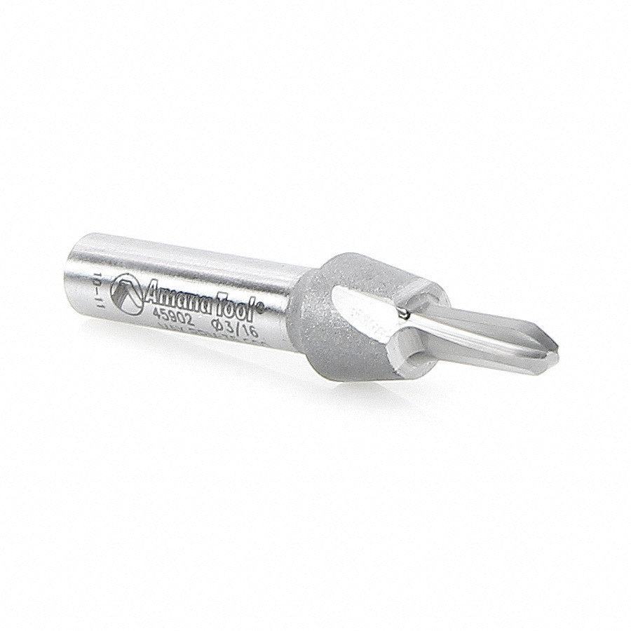 Amana Tool - 45902 - CORE BOX 3/32 RADIUS 1/4 SHANK