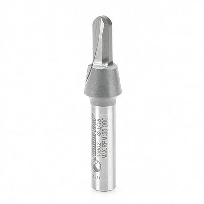 Amana Tool - 45902 - CORE BOX 3/32 RADIUS 1/4 SHANK