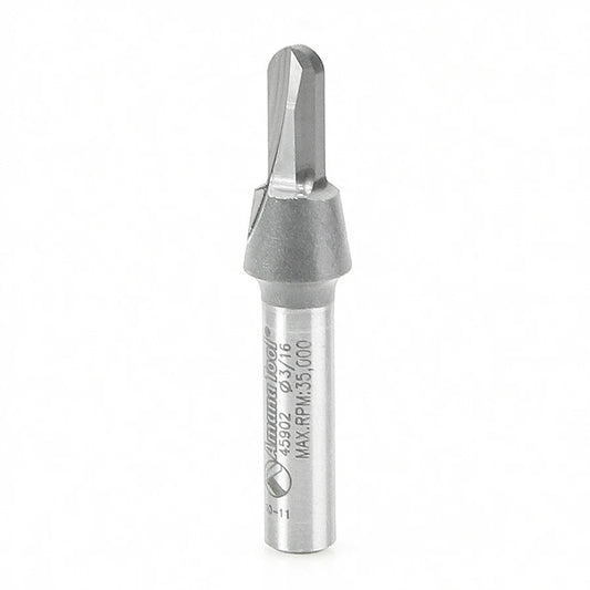 Amana Tool - 45902 - CORE BOX 3/32 RADIUS 1/4 SHANK