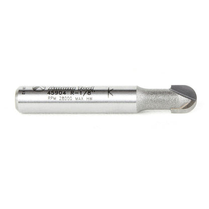 Amana Tool - 45904 - CORE BOX 1/8 RADIUS 1/4 SHANK
