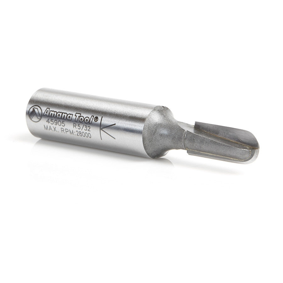 Amana Tool - 45905 - CORE BOX 5/32 RADIUS 1/2 SHANK