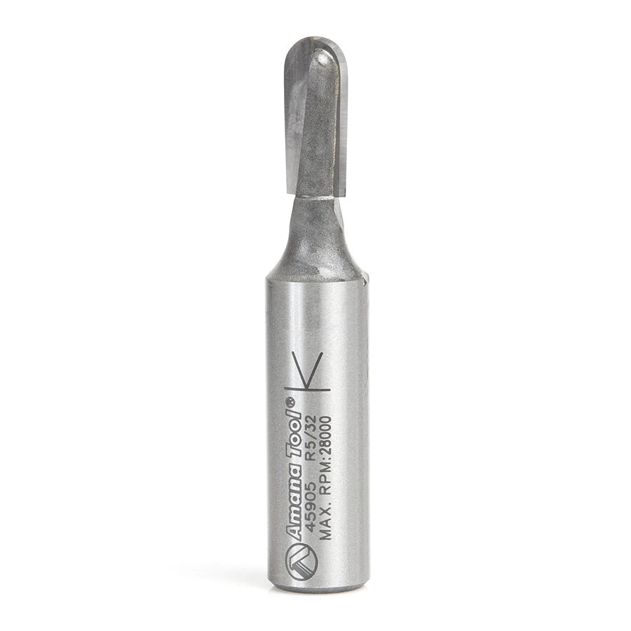 Amana Tool - 45905 - CORE BOX 5/32 RADIUS 1/2 SHANK