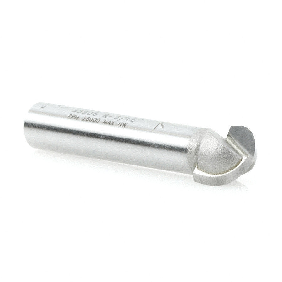 Amana Tool - 45906 - CORE BOX 3/16 RADIUS 1/4 SHANK