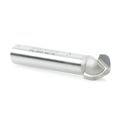 Amana Tool - 45906 - CORE BOX 3/16 RADIUS 1/4 SHANK
