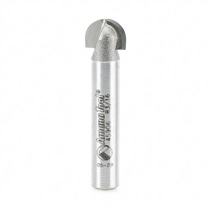 Amana Tool - 45906 - CORE BOX 3/16 RADIUS 1/4 SHANK