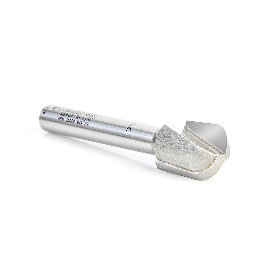 Amana Tool - 45907 - CORE BOX 1/4" RADIUS 1/4 SHANK