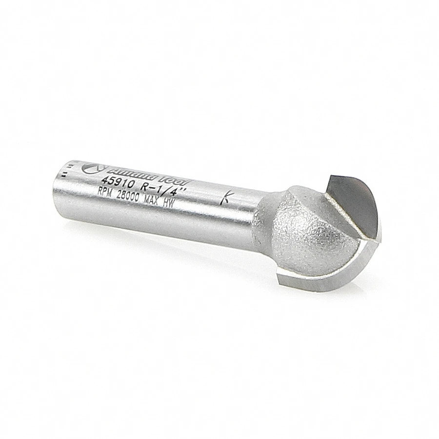 Amana Tool - 45910 - CORE BOX 1/4 RADIUS 1/4 SHANK