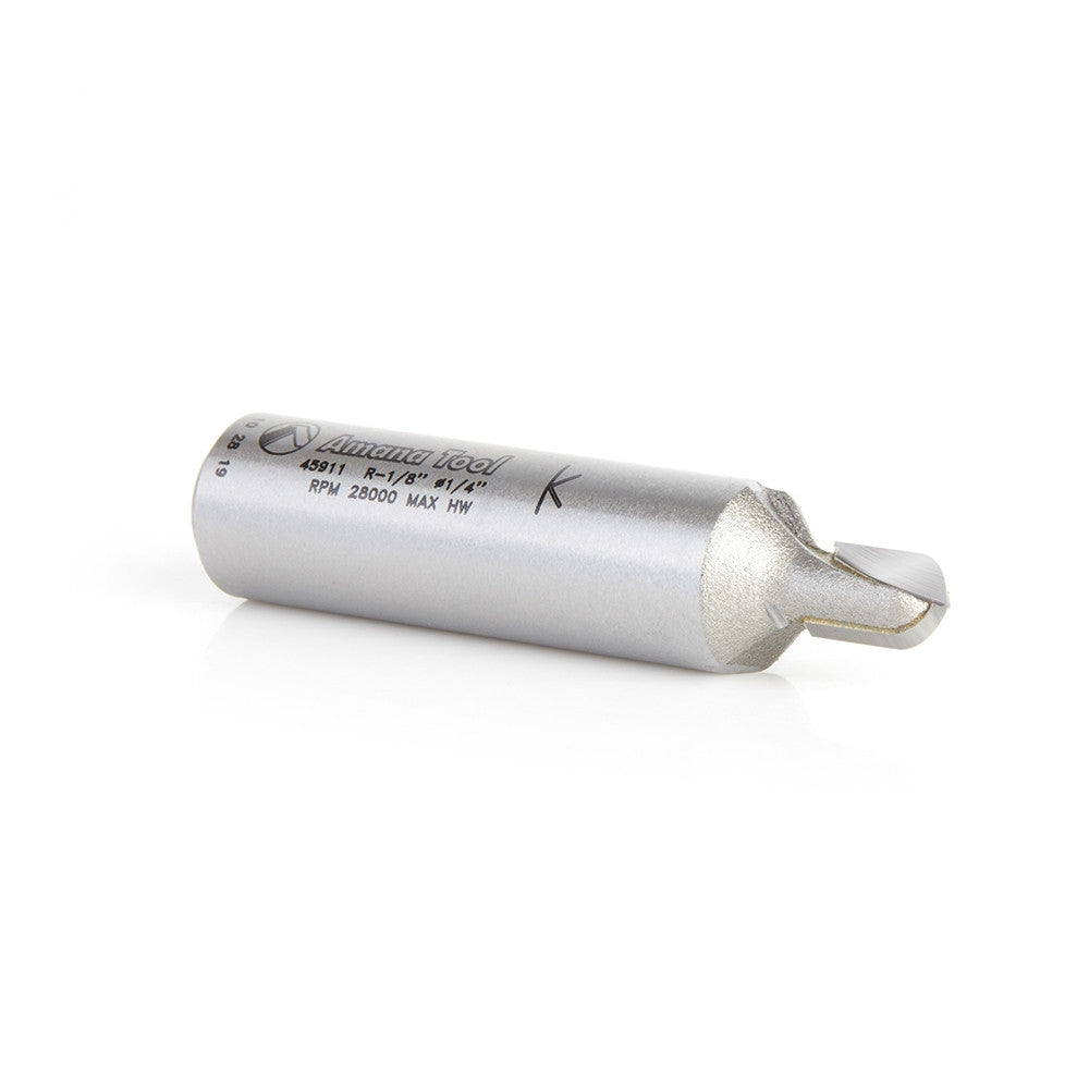 Amana Tool - 45911 - CORE BOX 1/8 RADIUS 1/2 SHANK