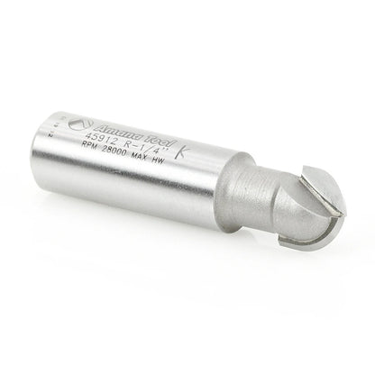 Amana Tool - 45912 - CORE BOX 1/4 RADIUS 1/2 SHANK