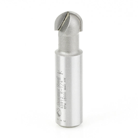 Amana Tool - 45912 - CORE BOX 1/4 RADIUS 1/2 SHANK