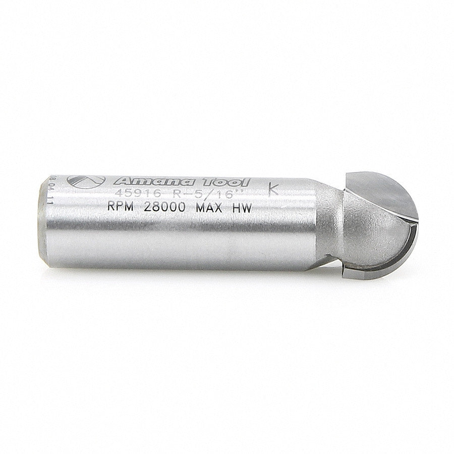 Amana Tool - 45916 - CORE BOX 5/16 RADIUS 1/2 SHANK