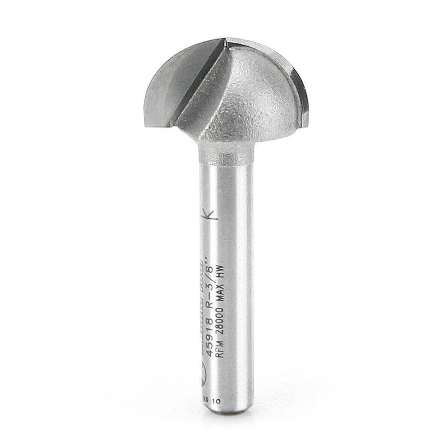 Amana Tool - 45918 - CORE BOX 3/8 RADIUS 1/4 SHANK