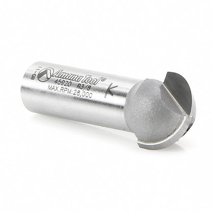 Amana Tool - 45920 - CORE BOX 3/8 RADIUS 1/2 SHANK