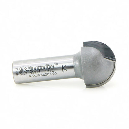 Amana Tool - 45926 - CORE BOX 1/2 RADIUS 1/2 SHANK