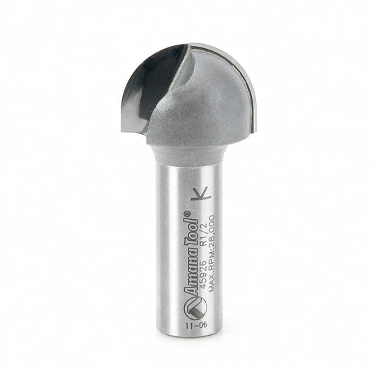 Amana Tool - 45926 - CORE BOX 1/2 RADIUS 1/2 SHANK