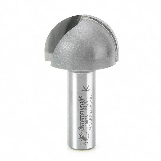 Amana Tool - 45928 - CORE BOX 5/8 RADIUS 1/2 SHANK