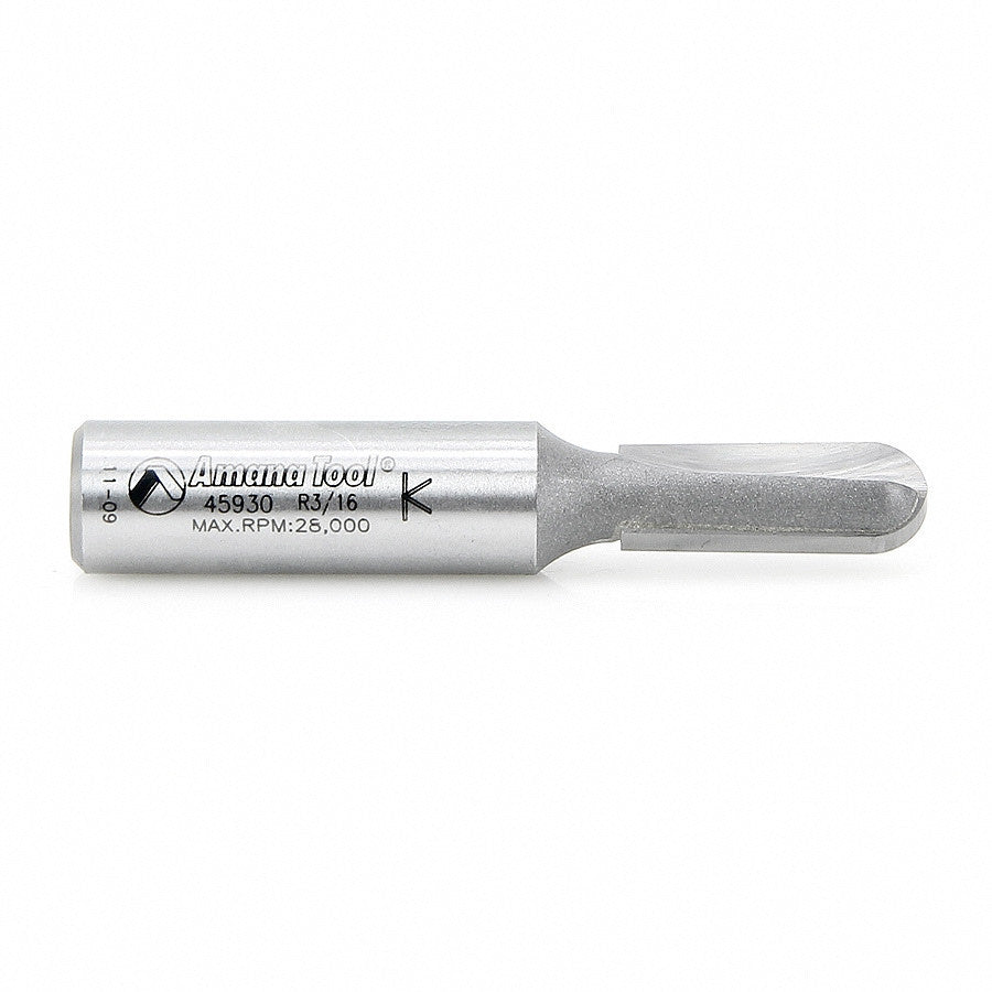 Amana Tool - 45930 - CORE BOX 3/16 RAD. EXTRA LONG