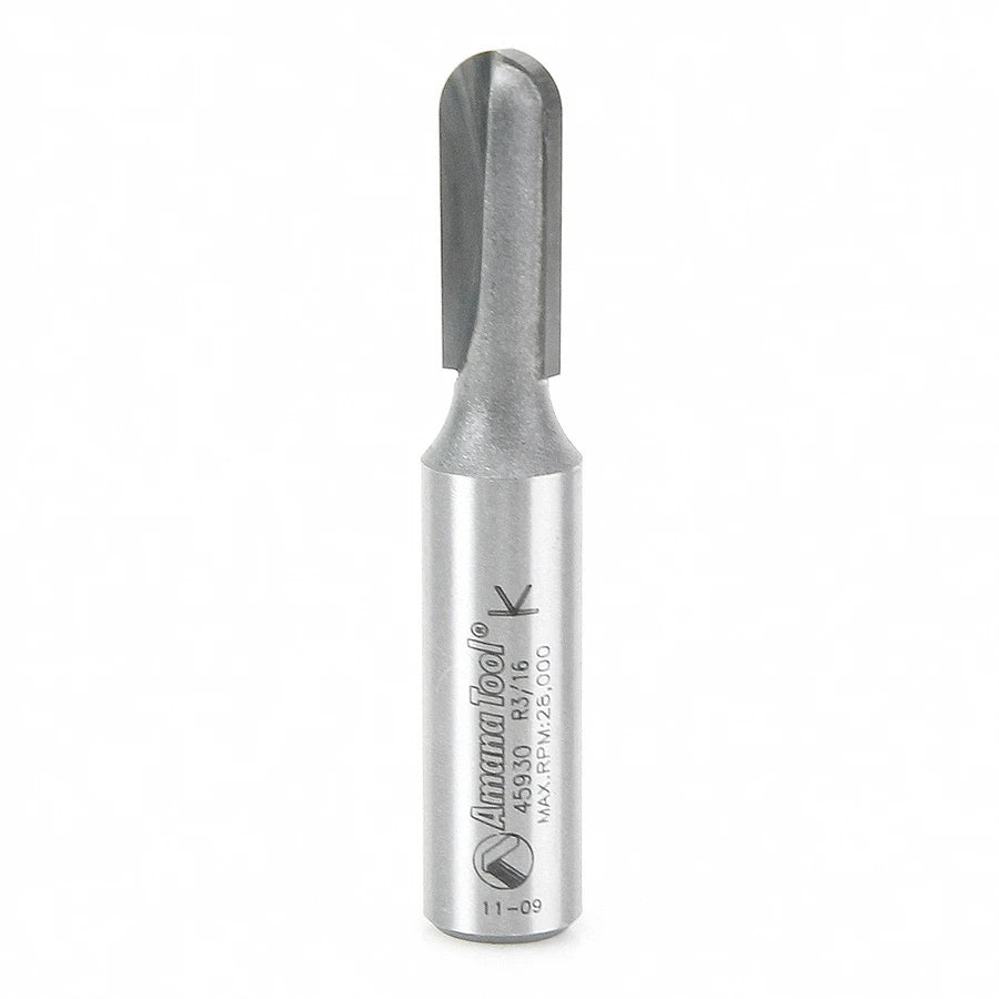 Amana Tool - 45930 - CORE BOX 3/16 RAD. EXTRA LONG