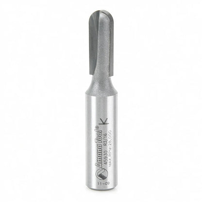 Amana Tool - 45930 - CORE BOX 3/16 RAD. EXTRA LONG