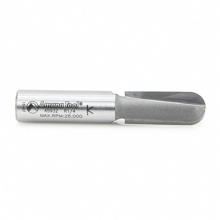Amana Tool - 45932 - CORE BOX 1/4 RAD. EXTRA LONG