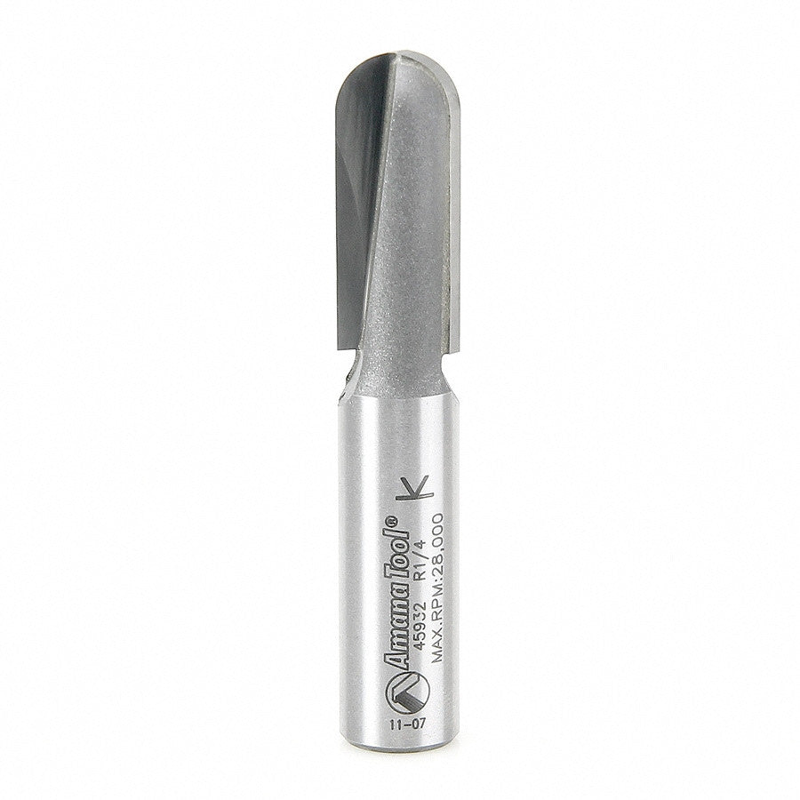 Amana Tool - 45932 - CORE BOX 1/4 RAD. EXTRA LONG
