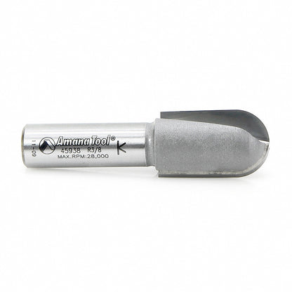 Amana Tool - 45938 - CORE BOX 3/8 RAD. EXTRA LONG