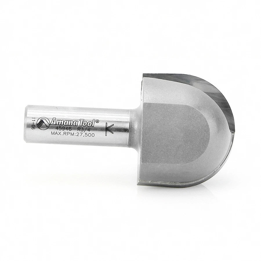 Amana Tool - 45946 - CORE BOX 3/4 RAD. EXTRA LONG