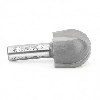 Amana Tool - 45946-CNC - CORE BOX 3/4 RAD. FOR CNC.